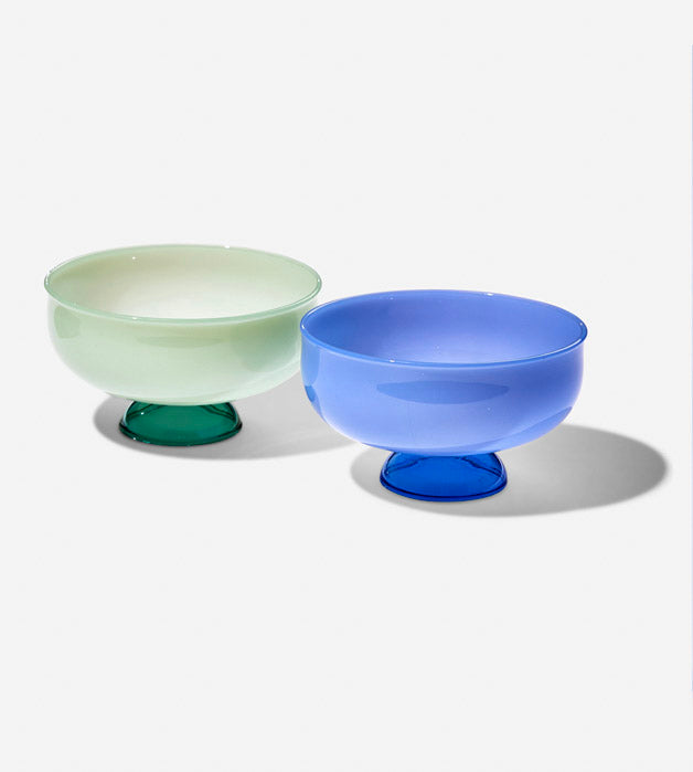 Cloudy Green Bowl