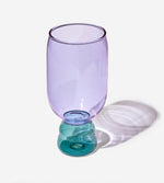 Purple twirl borosilicate glass by neems