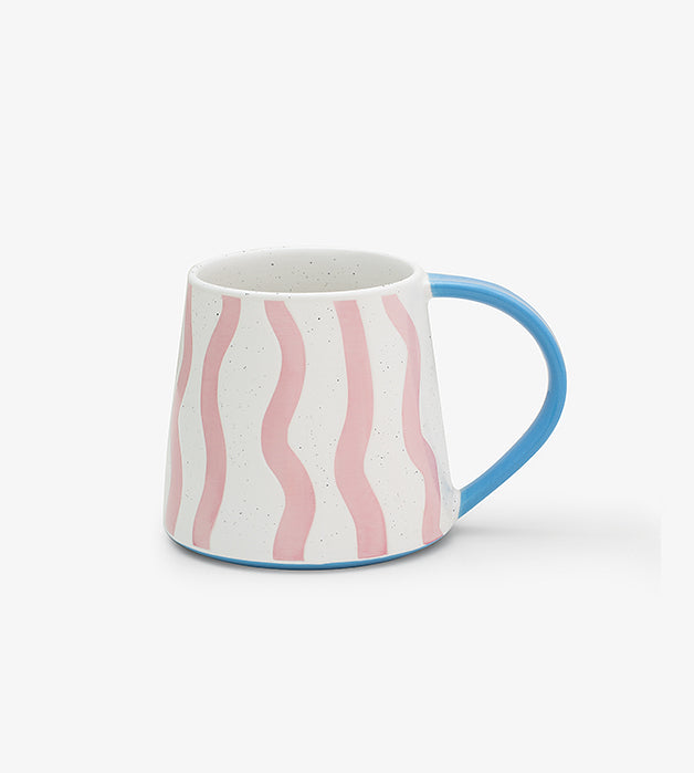 Wavy Pink Mug