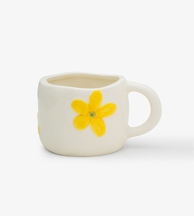 Fleur Mug - Yellow