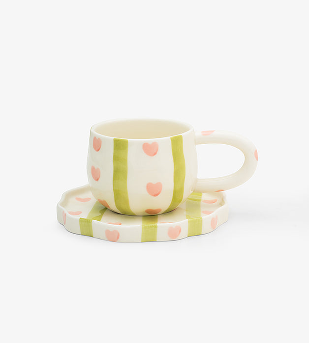 Sweetheart Mug and Saucer