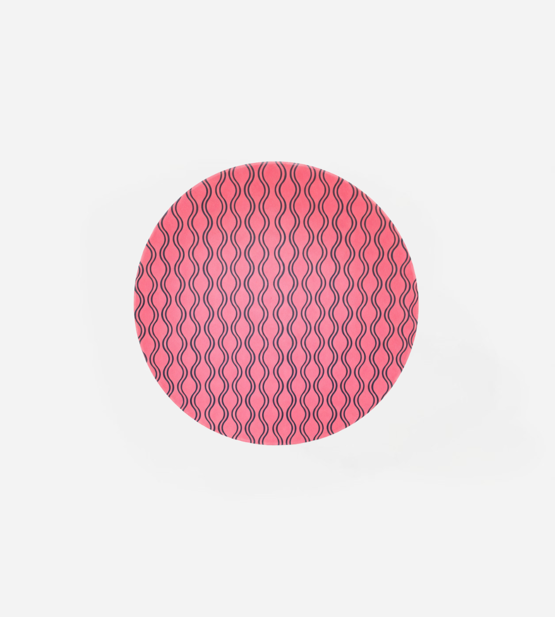 Rosé Wave Dessert Plate - set of 6